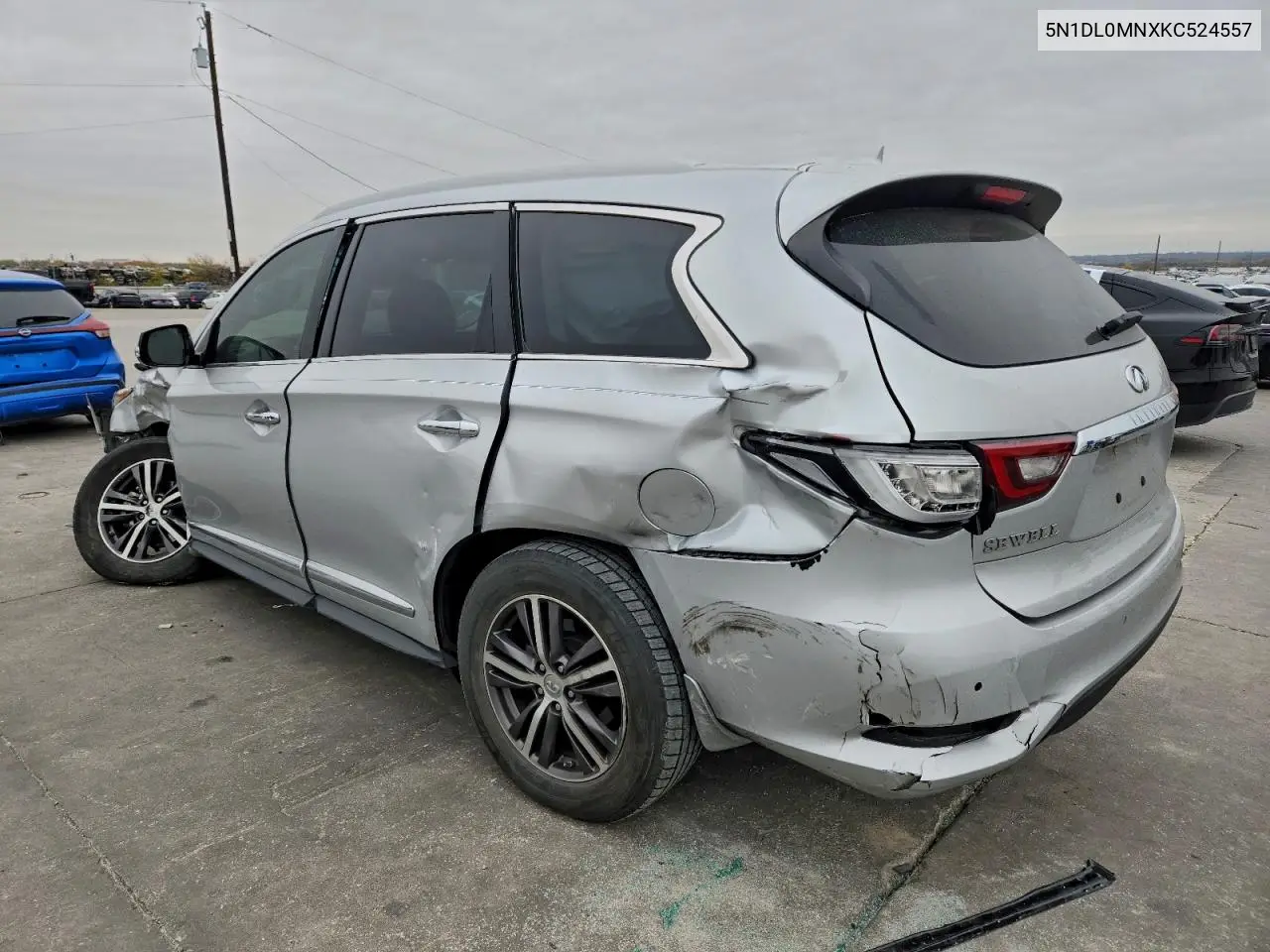 5N1DL0MNXKC524557 2019 Infiniti Qx60 Luxe