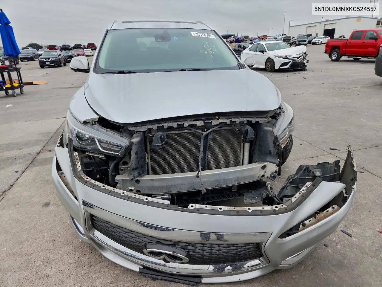 5N1DL0MNXKC524557 2019 Infiniti Qx60 Luxe
