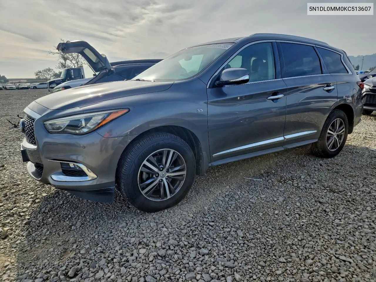 5N1DL0MM0KC513607 2019 Infiniti Qx60 Luxe