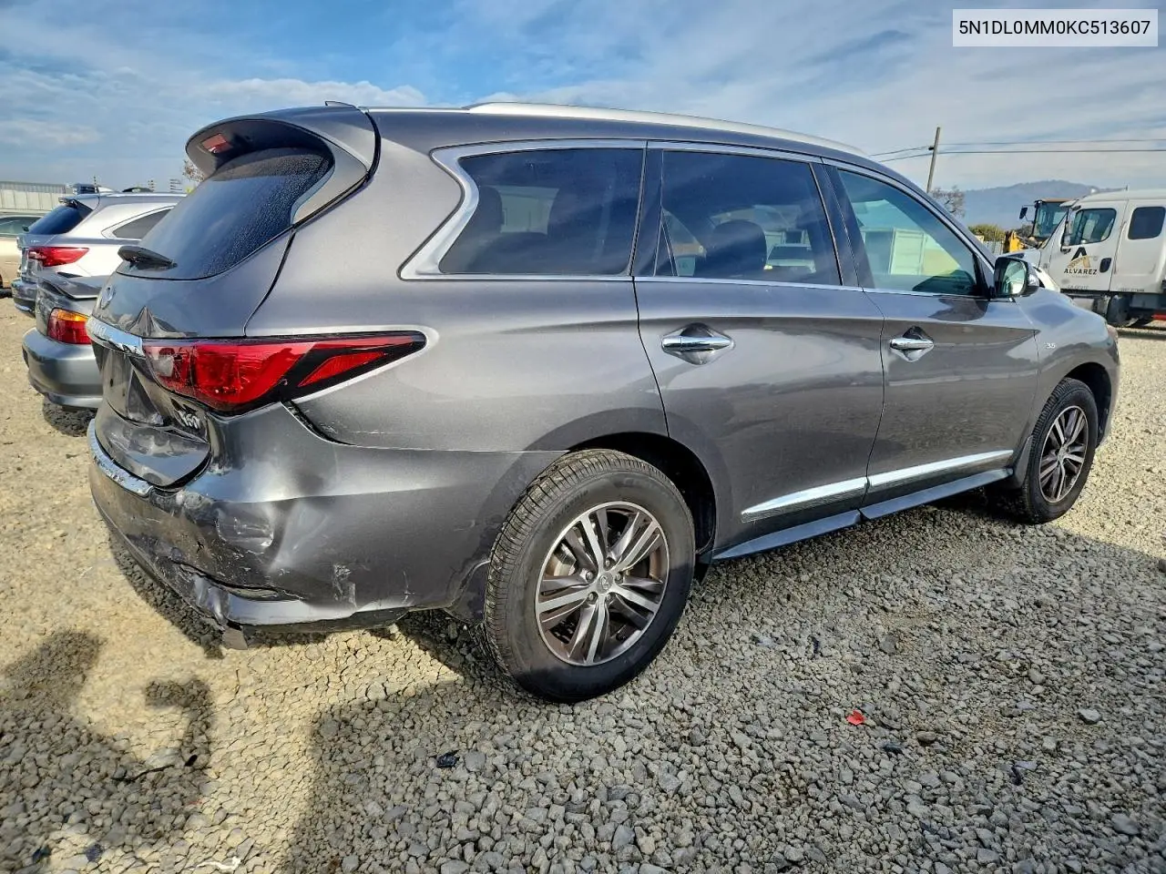 5N1DL0MM0KC513607 2019 Infiniti Qx60 Luxe