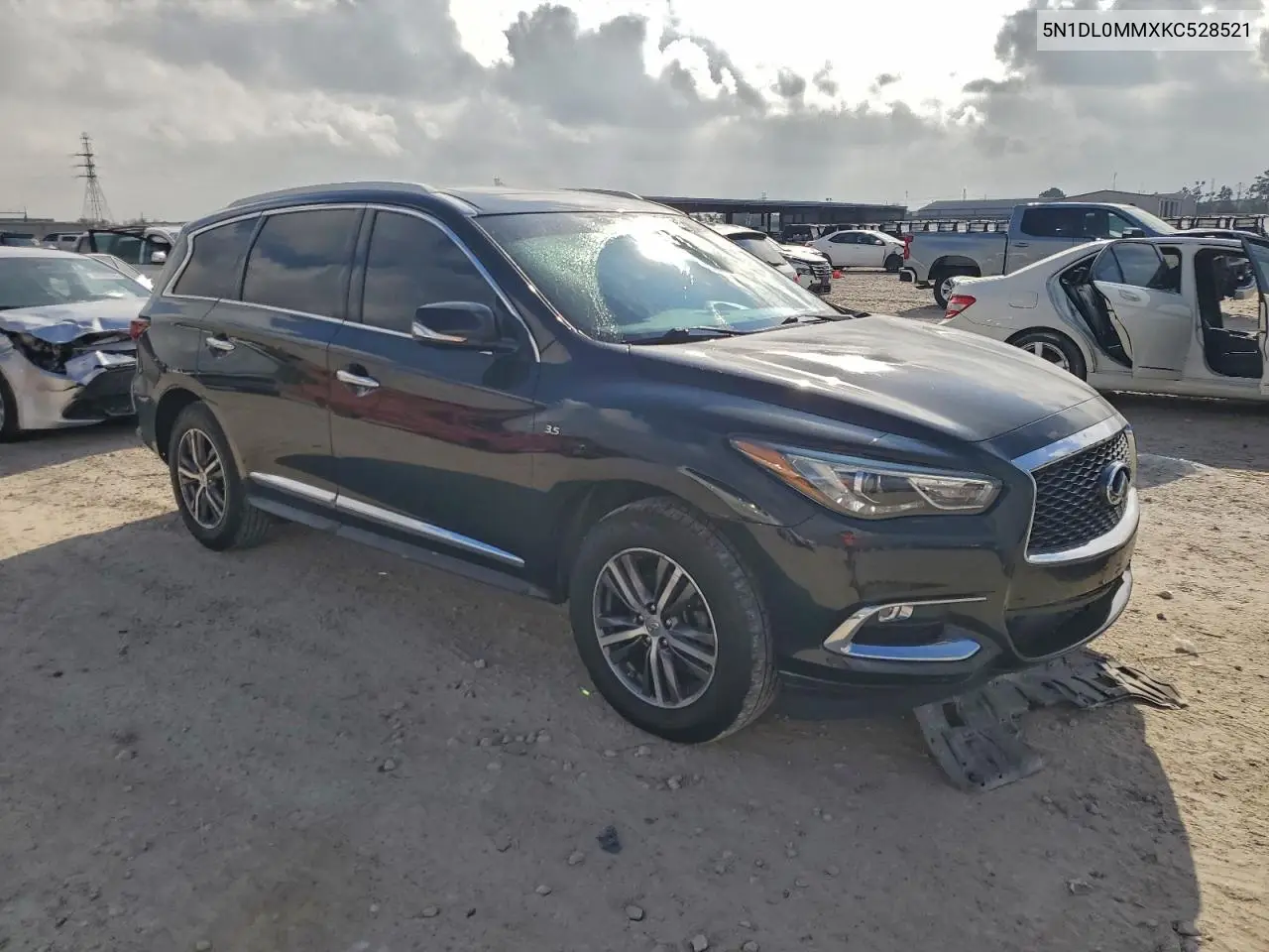 5N1DL0MMXKC528521 2019 Infiniti Qx60 Luxe