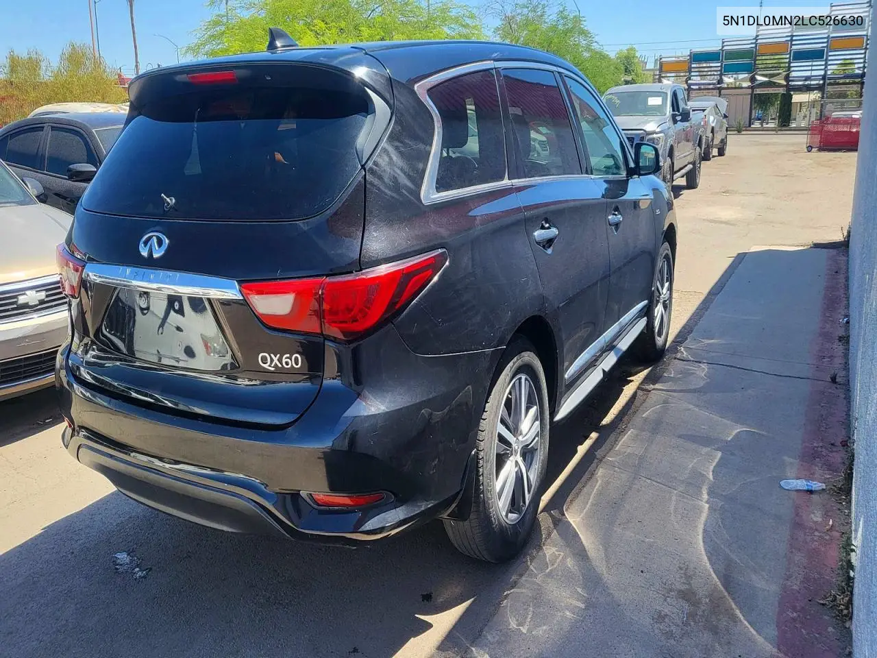 5N1DL0MN2LC526630 2020 Infiniti Qx60 Pure