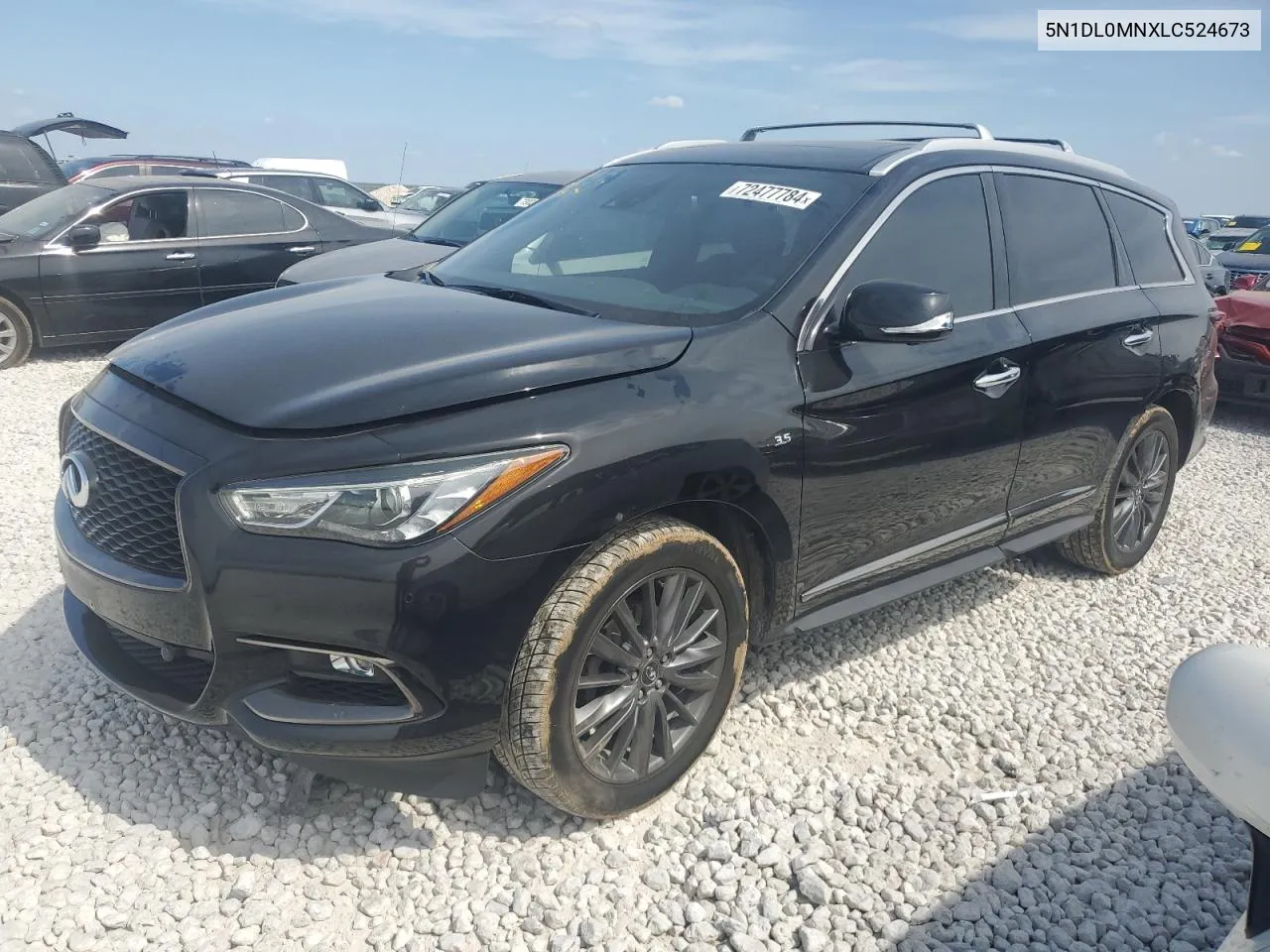 5N1DL0MNXLC524673 2020 Infiniti Qx60 Luxe