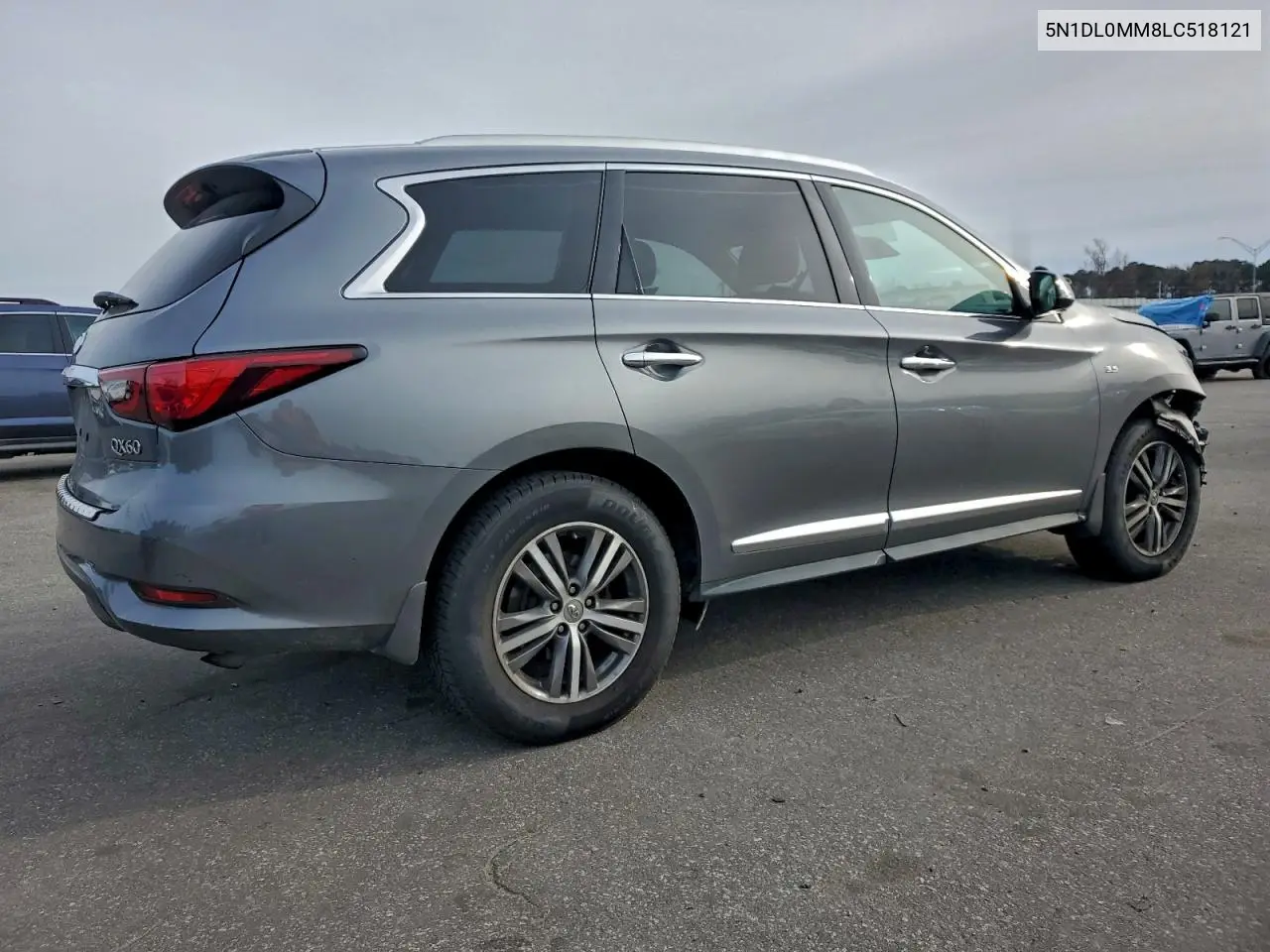 5N1DL0MM8LC518121 2020 Infiniti Qx60 Luxe