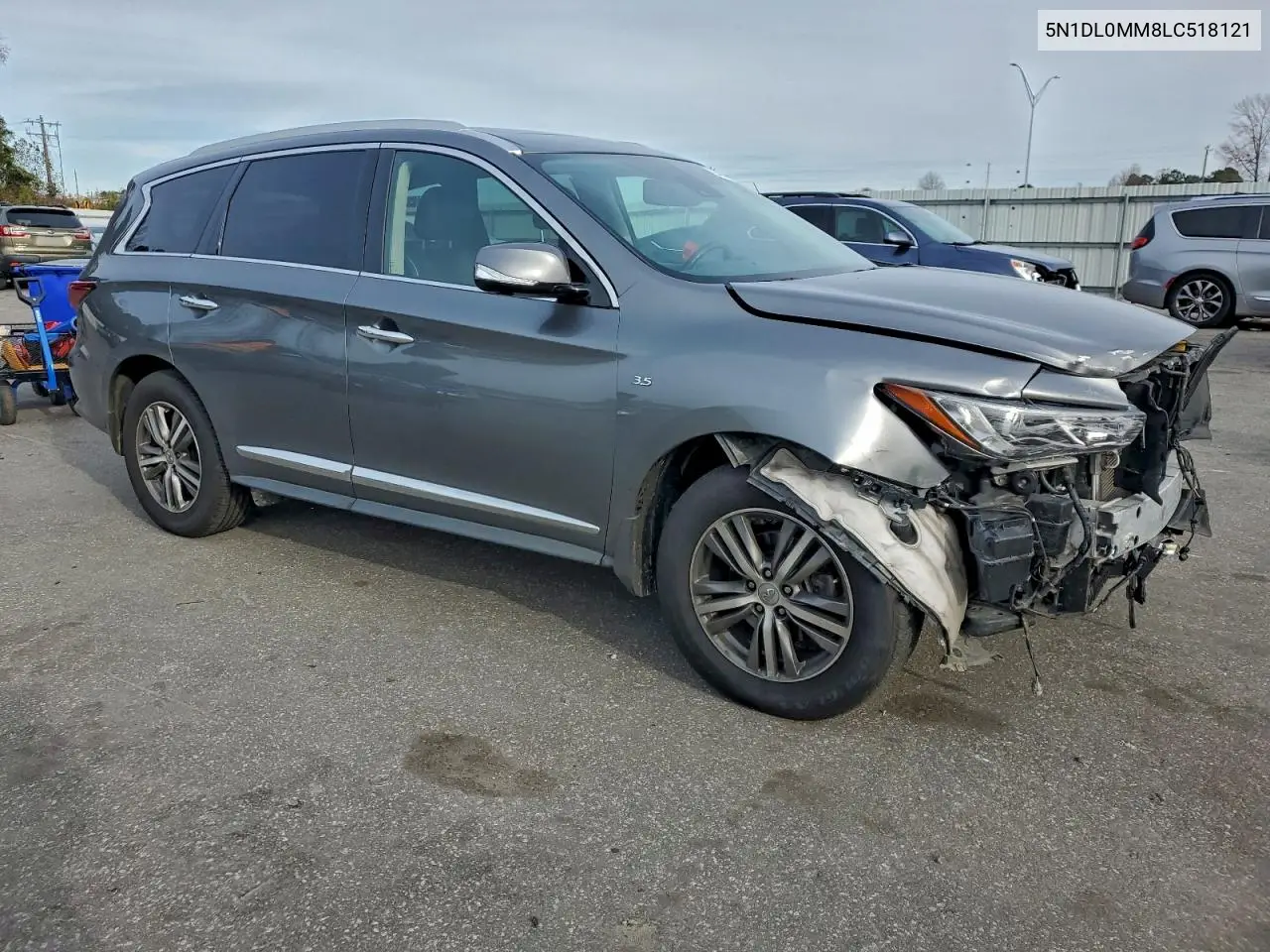 5N1DL0MM8LC518121 2020 Infiniti Qx60 Luxe
