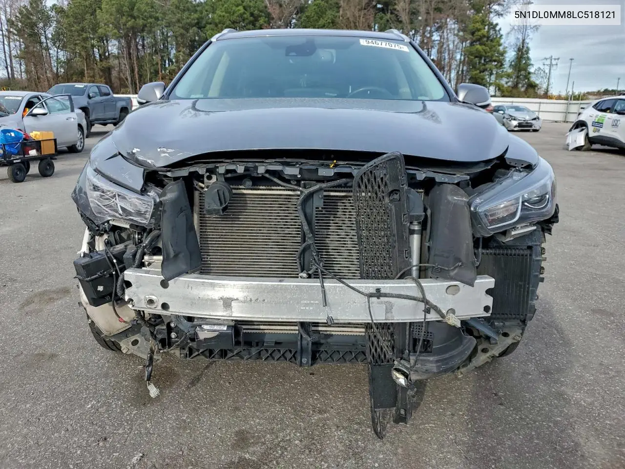 5N1DL0MM8LC518121 2020 Infiniti Qx60 Luxe