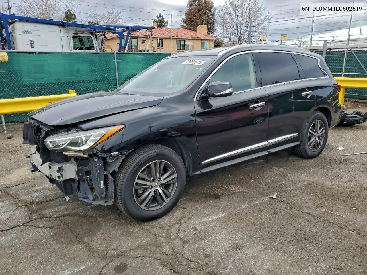 5N1DL0MM1LC502519 2020 Infiniti Qx60 Luxe