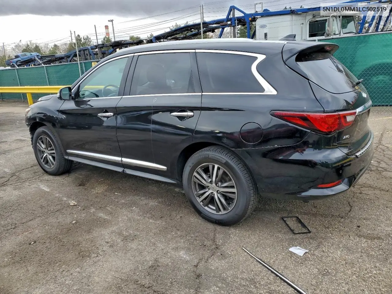 5N1DL0MM1LC502519 2020 Infiniti Qx60 Luxe