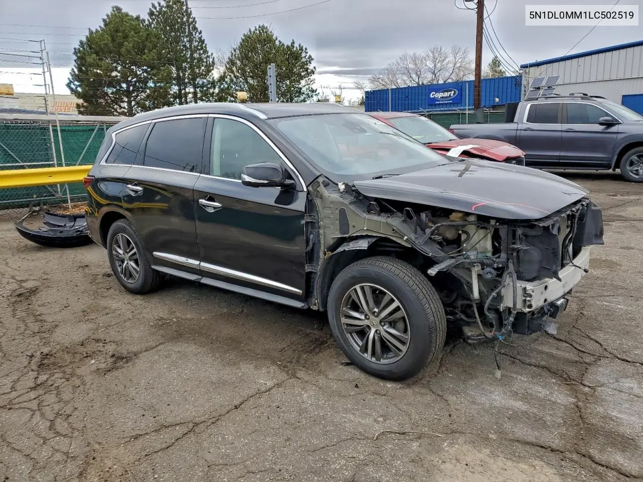 5N1DL0MM1LC502519 2020 Infiniti Qx60 Luxe