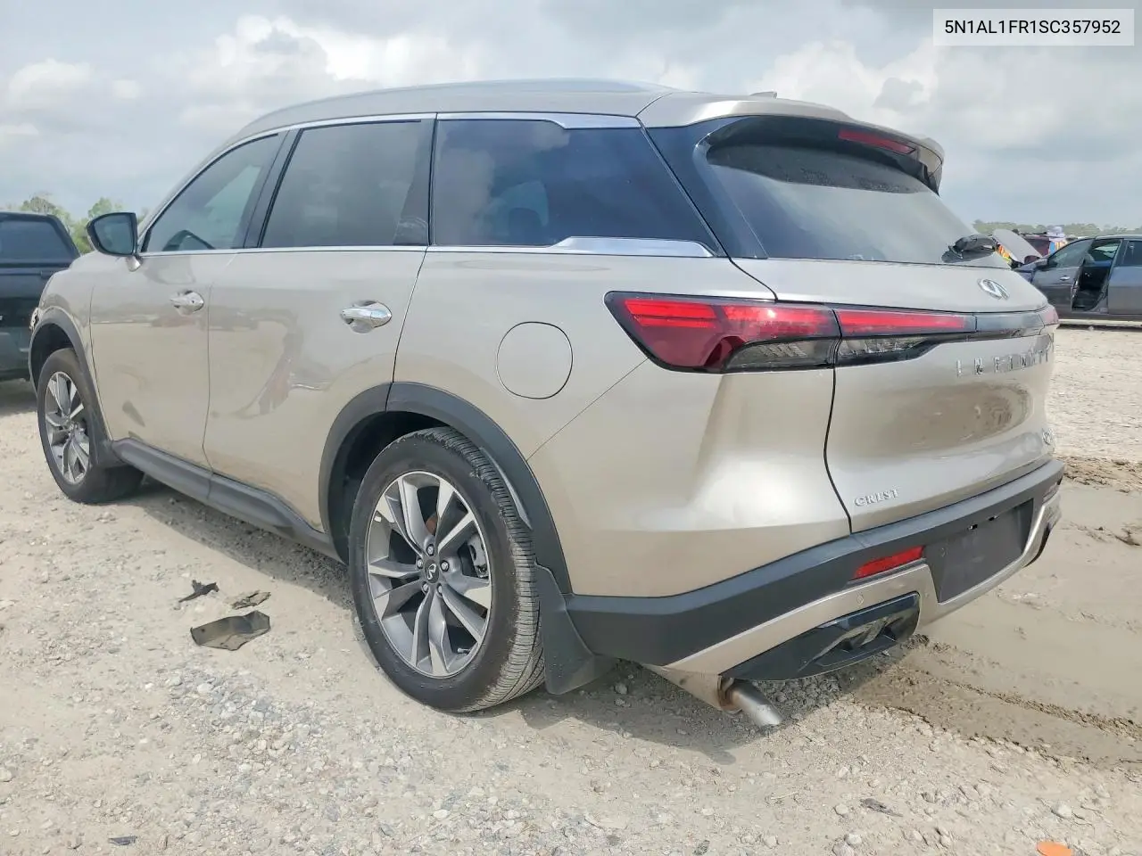 5N1AL1FR1SC357952 2025 Infiniti Qx60 Luxe