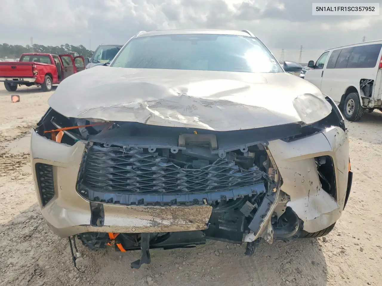 5N1AL1FR1SC357952 2025 Infiniti Qx60 Luxe