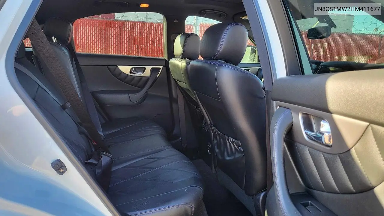 JN8CS1MW2HM411677 2017 Infiniti Qx70
