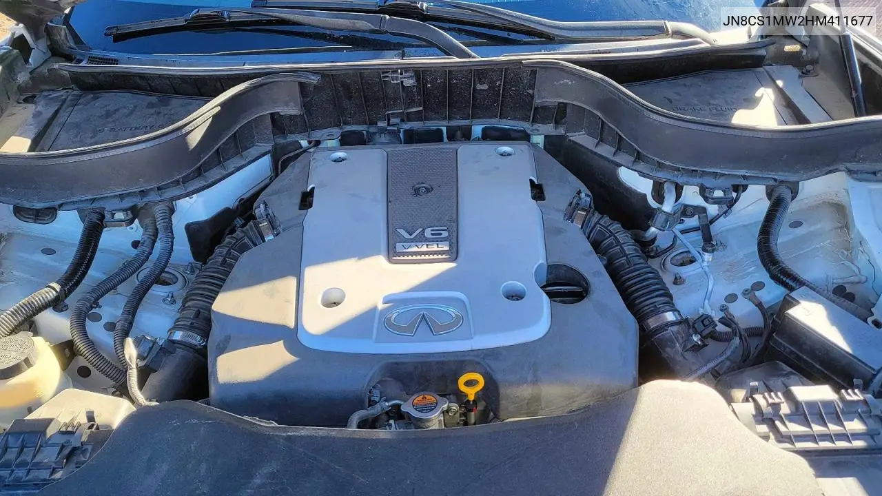 JN8CS1MW2HM411677 2017 Infiniti Qx70