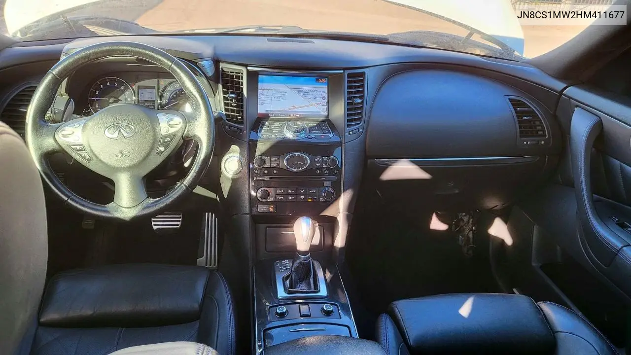 JN8CS1MW2HM411677 2017 Infiniti Qx70