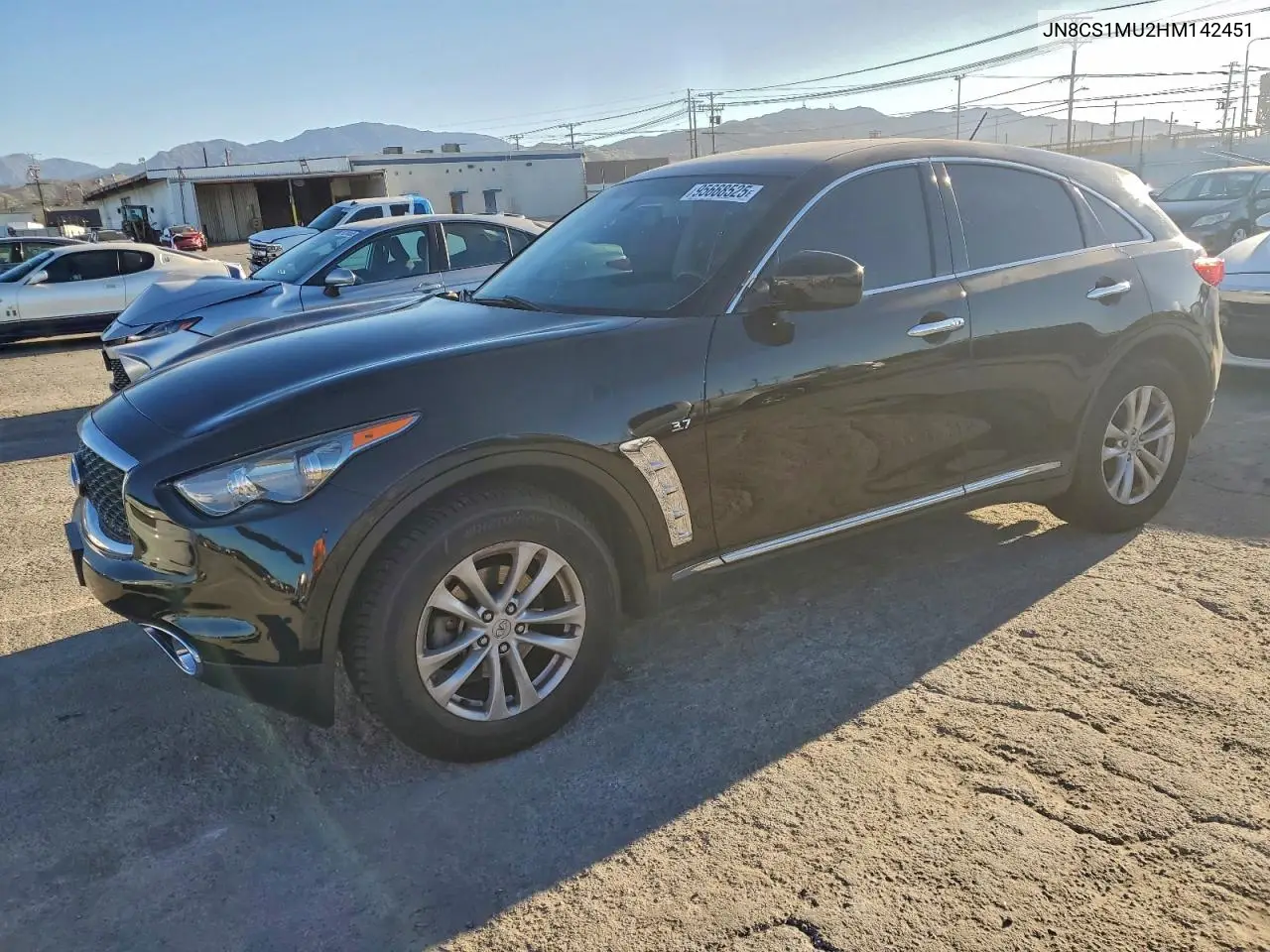 JN8CS1MU2HM142451 2017 Infiniti Qx70