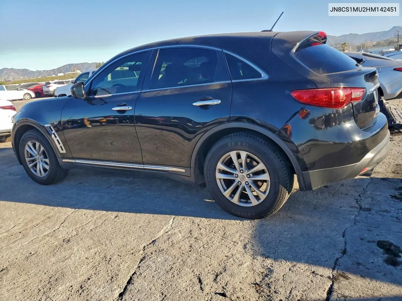 JN8CS1MU2HM142451 2017 Infiniti Qx70