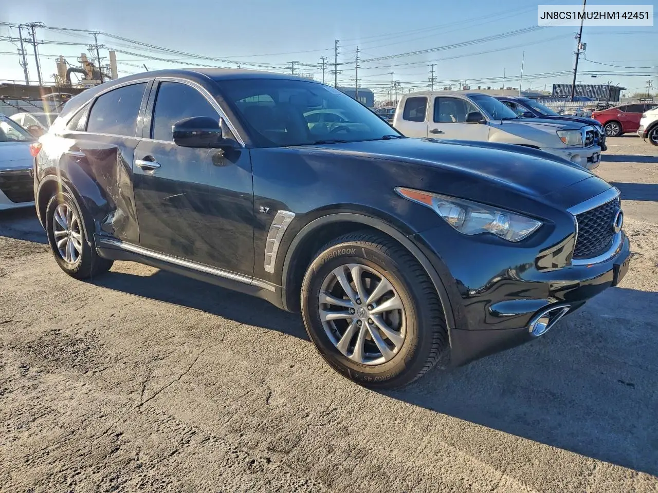 JN8CS1MU2HM142451 2017 Infiniti Qx70