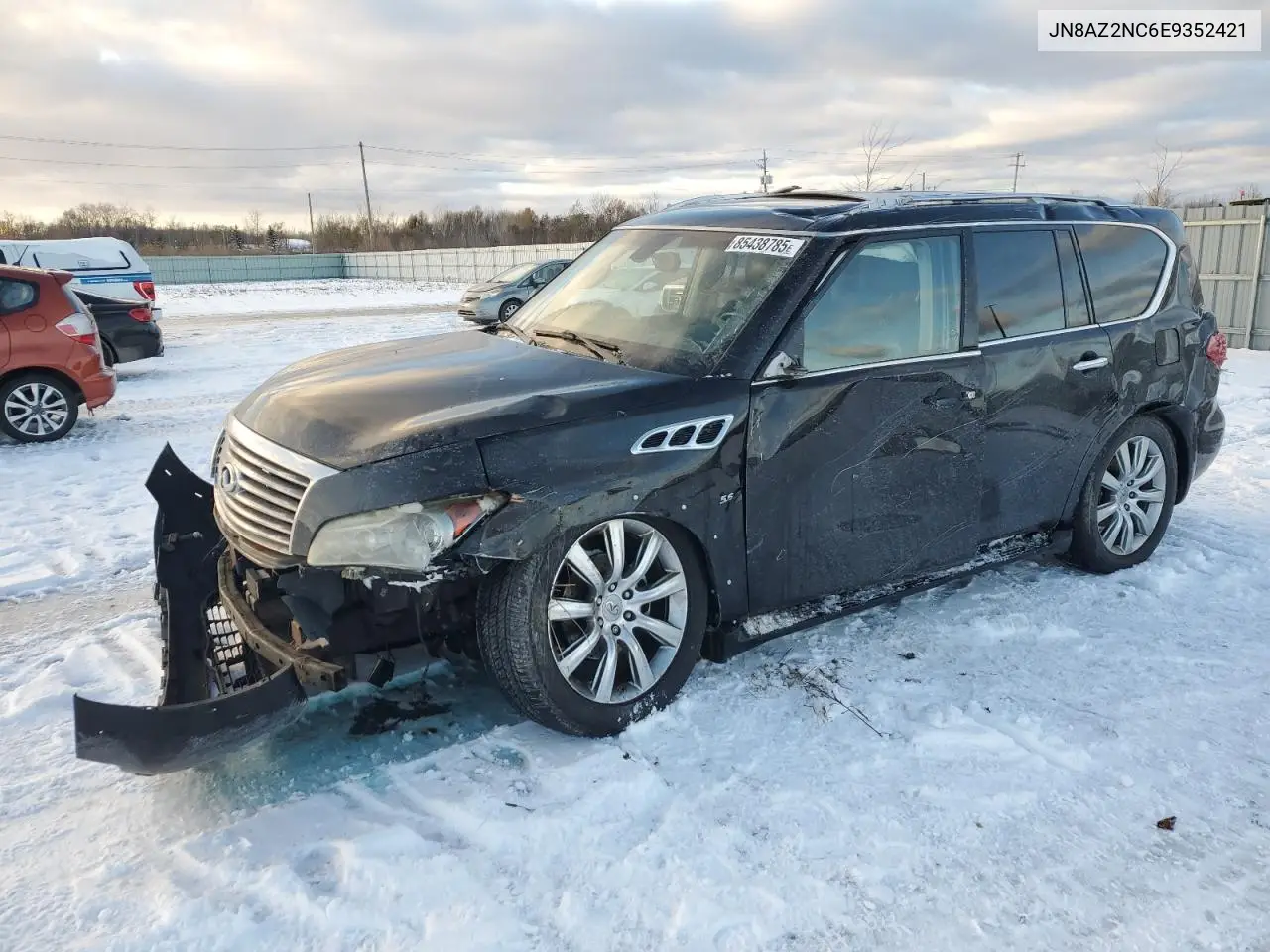JN8AZ2NC6E9352421 2014 Infiniti Qx80