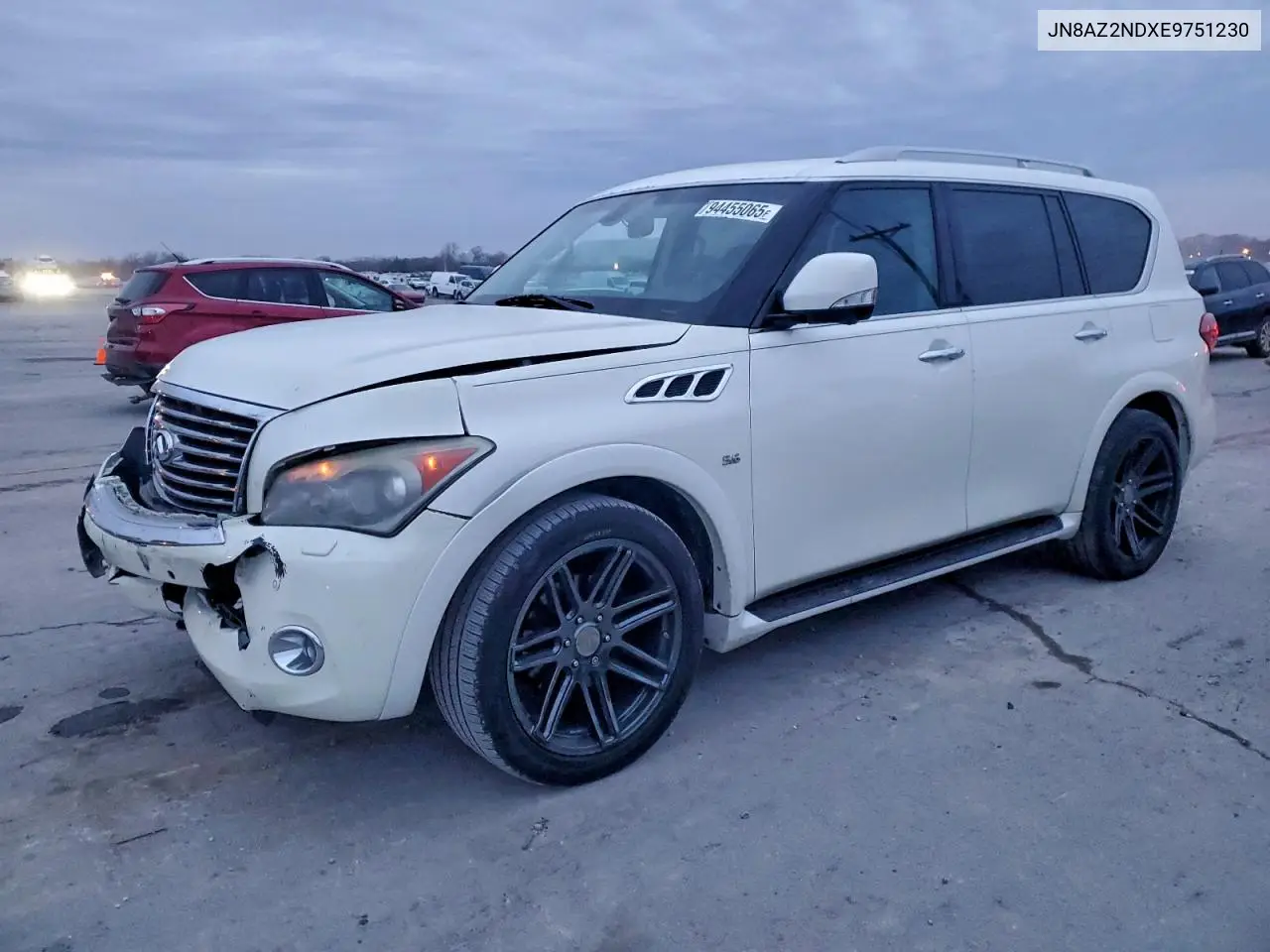 JN8AZ2NDXE9751230 2014 Infiniti Qx80