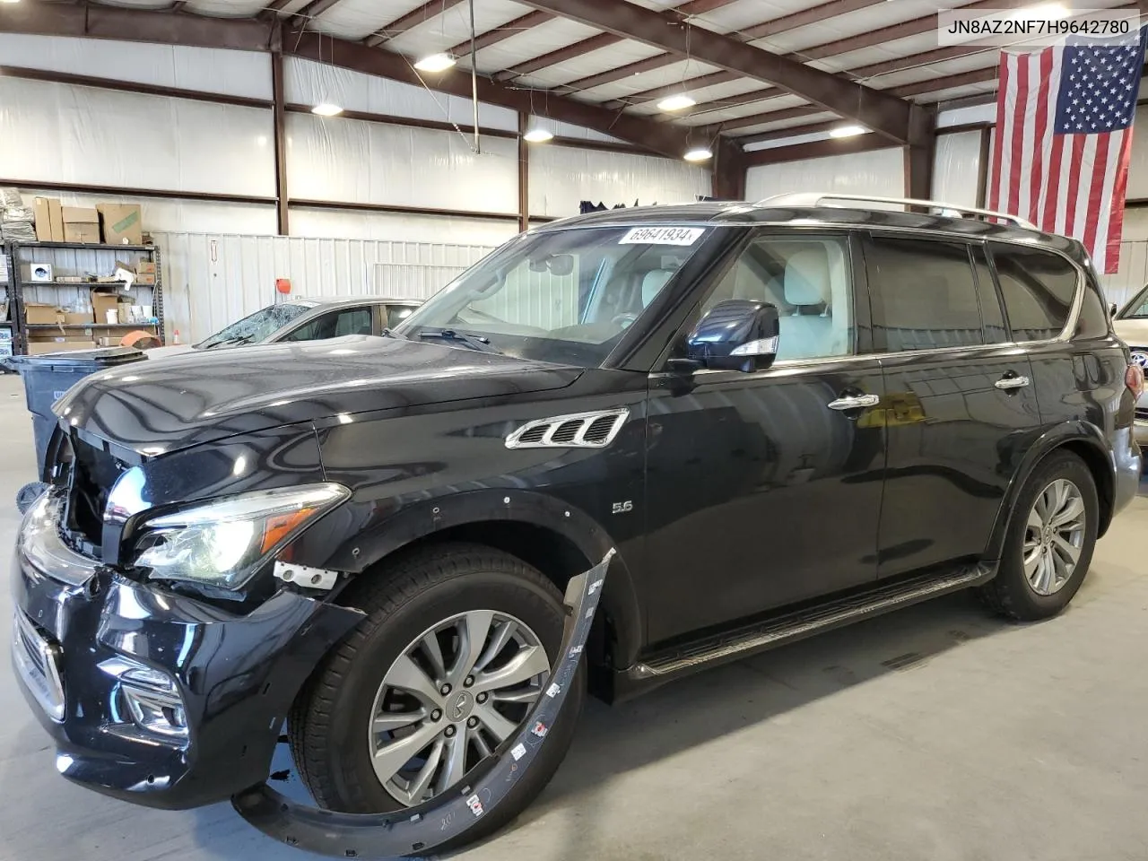 JN8AZ2NF7H9642780 2017 Infiniti Qx80 Base