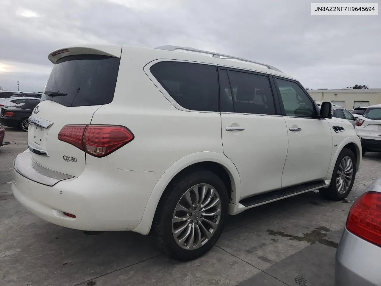 2017 Infiniti Qx80 Base VIN: JN8AZ2NF7H9645694 Lot: 74859874