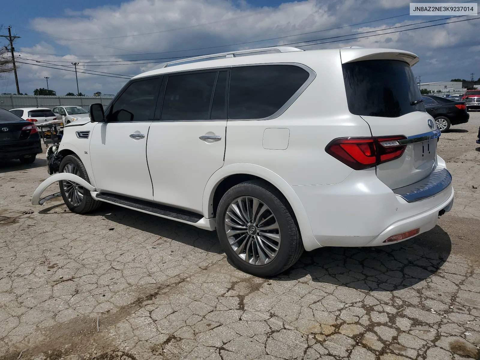 JN8AZ2NE3K9237014 2019 Infiniti Qx80 Luxe