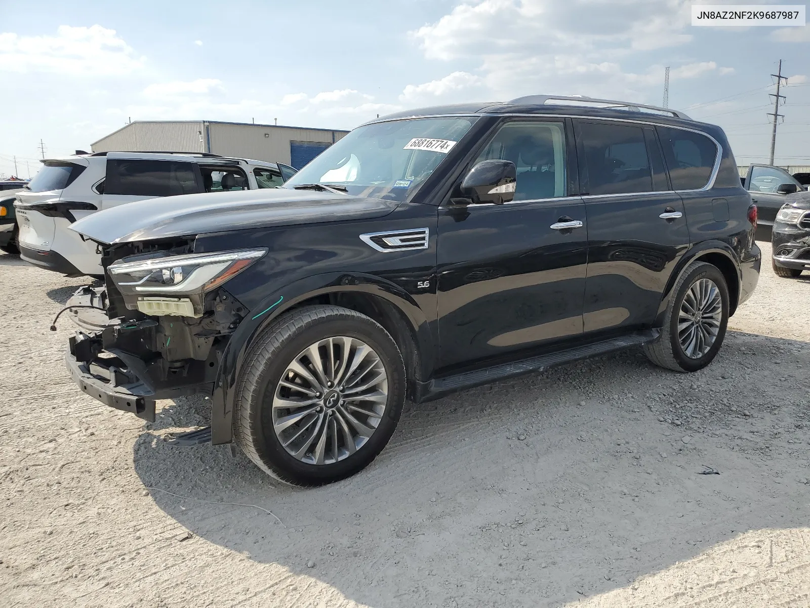 JN8AZ2NF2K9687987 2019 Infiniti Qx80 Luxe