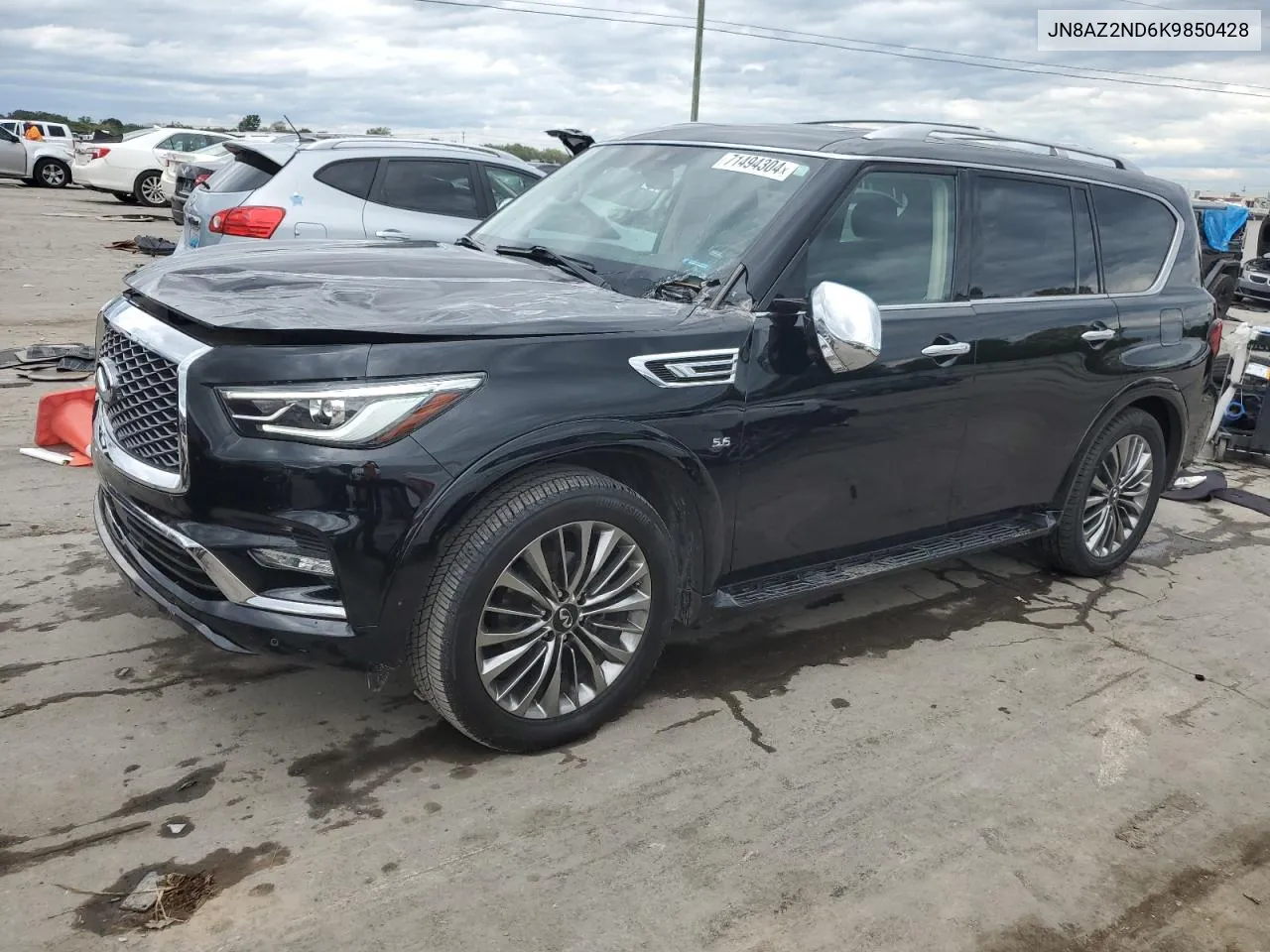 JN8AZ2ND6K9850428 2019 Infiniti Qx80 Luxe