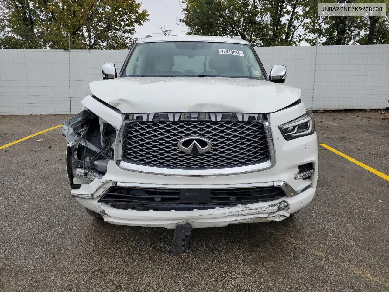 JN8AZ2NE7K9228638 2019 Infiniti Qx80 Luxe