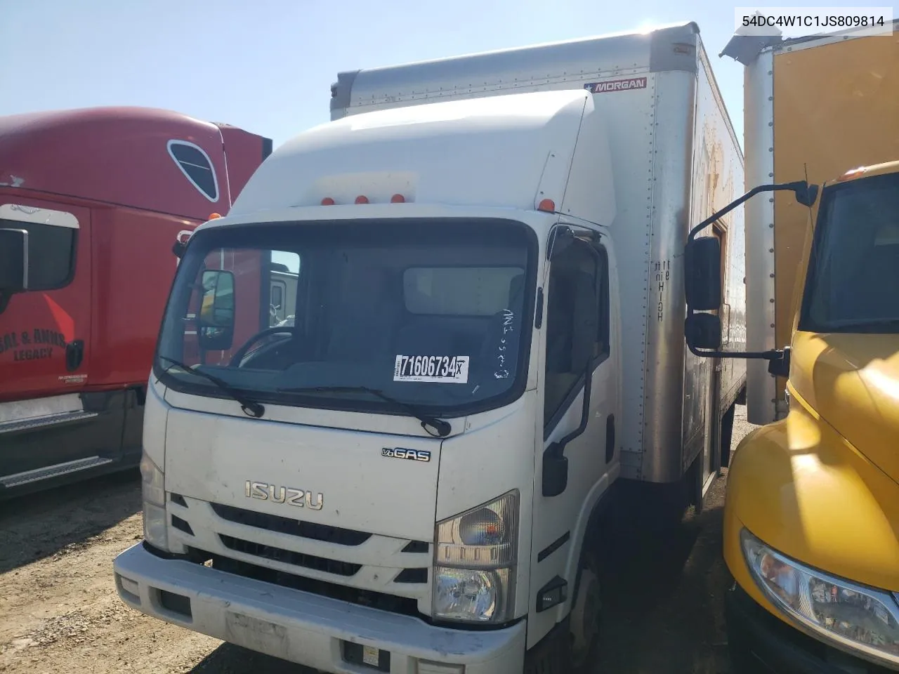 54DC4W1C1JS809814 2018 Isuzu Npr Hd