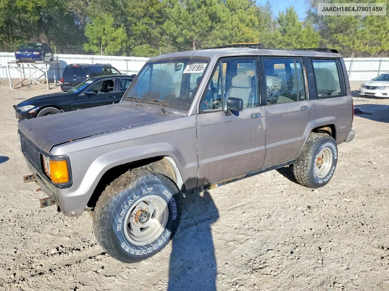 1988 Isuzu Trooper Ii VIN: JAACH18E4J7801459 Lot: 75181955