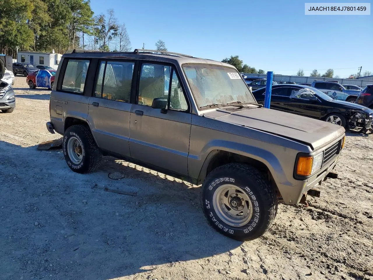 1988 Isuzu Trooper Ii VIN: JAACH18E4J7801459 Lot: 75181955