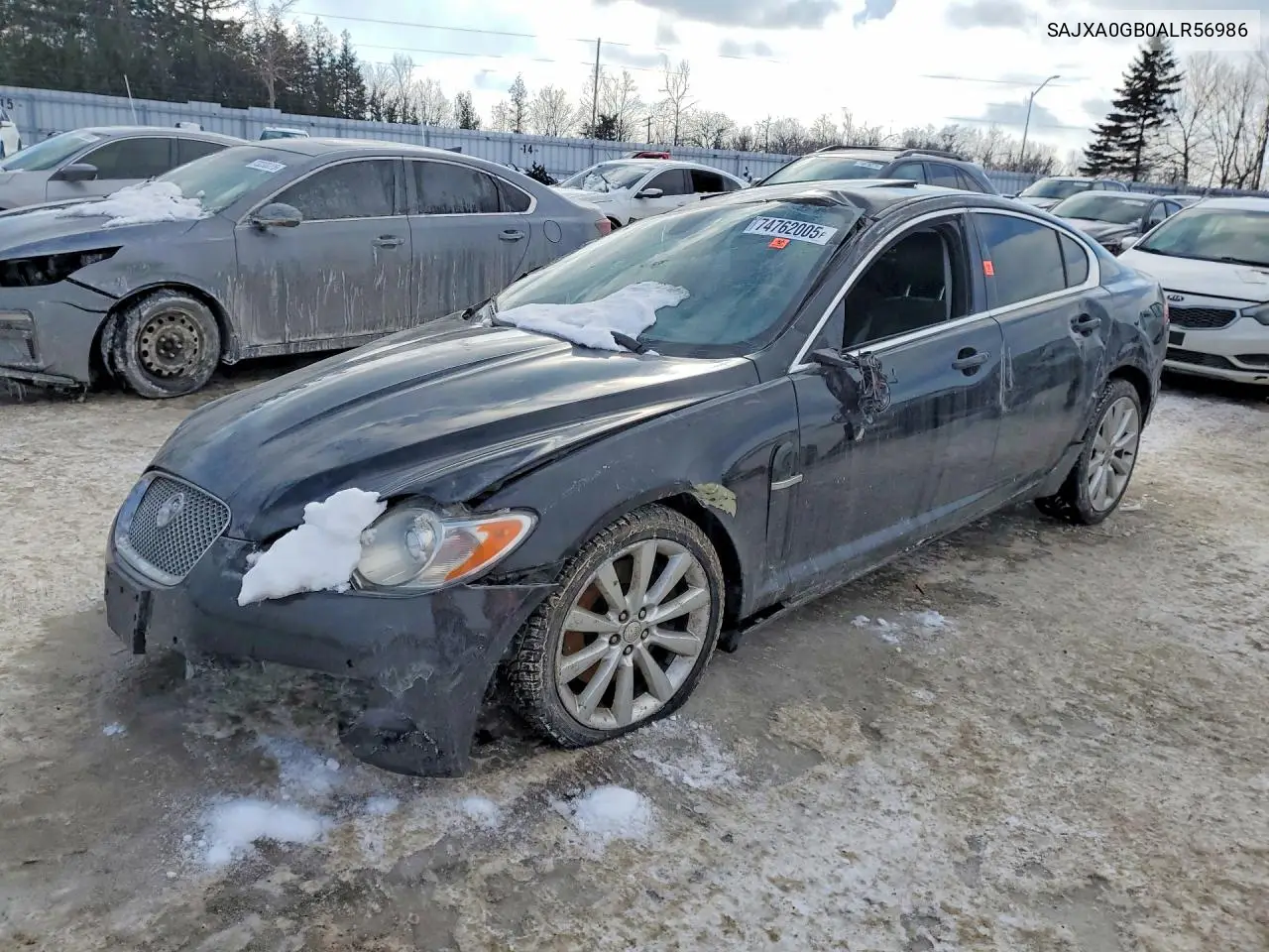 2010 Jaguar Xf Premium VIN: SAJXA0GB0ALR56986 Lot: 74762005