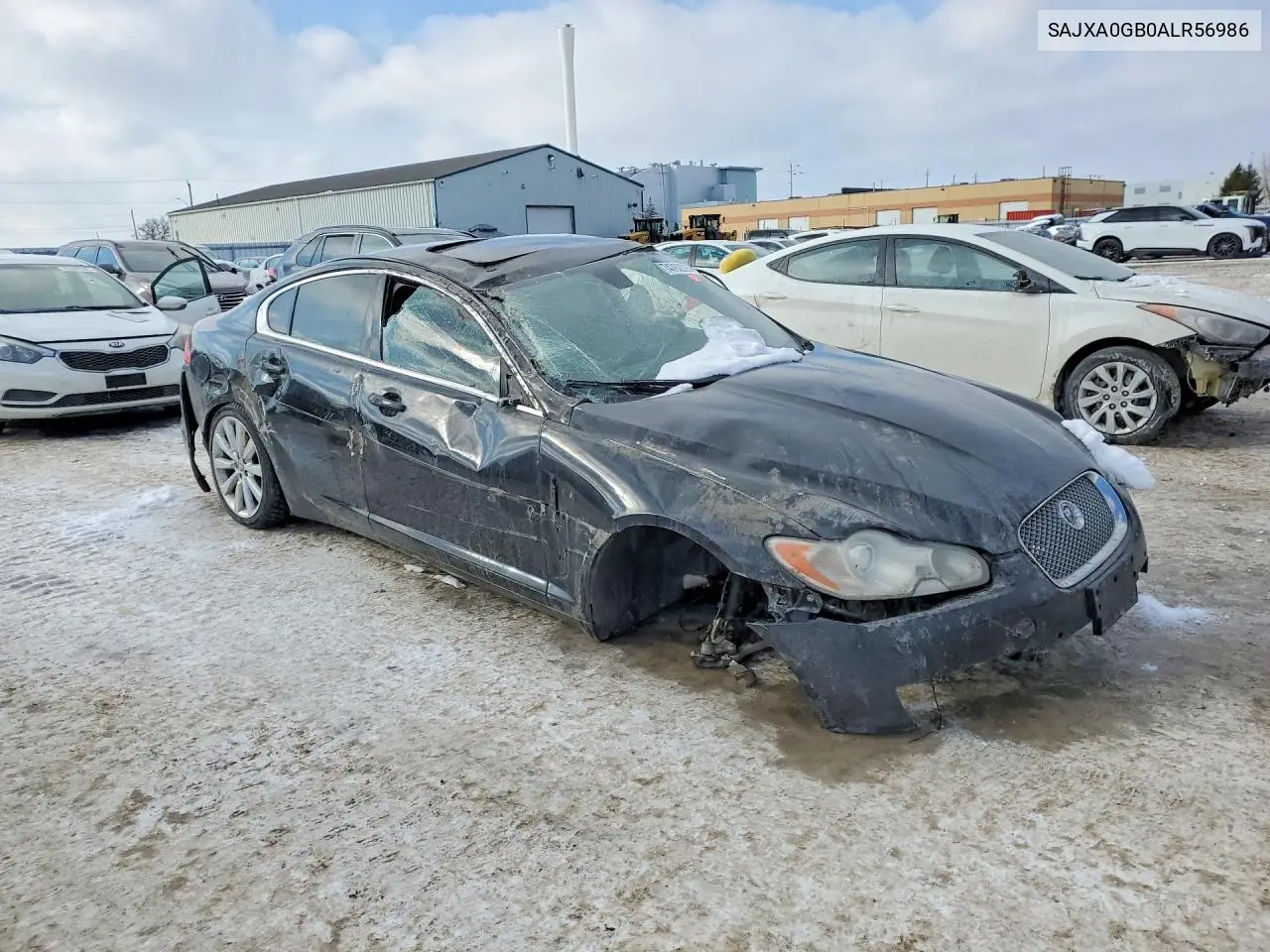 2010 Jaguar Xf Premium VIN: SAJXA0GB0ALR56986 Lot: 74762005