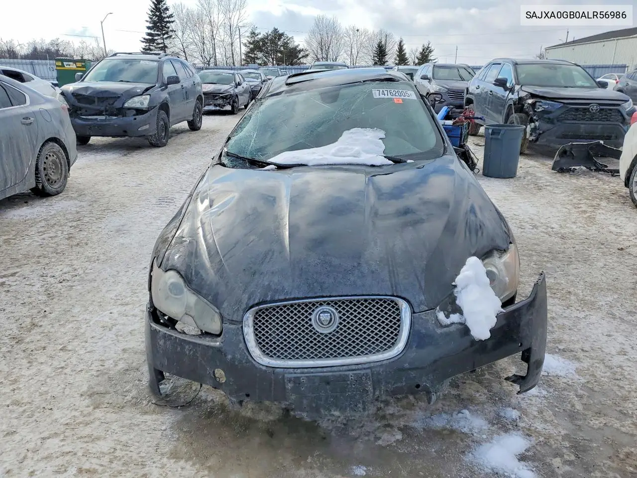 2010 Jaguar Xf Premium VIN: SAJXA0GB0ALR56986 Lot: 74762005