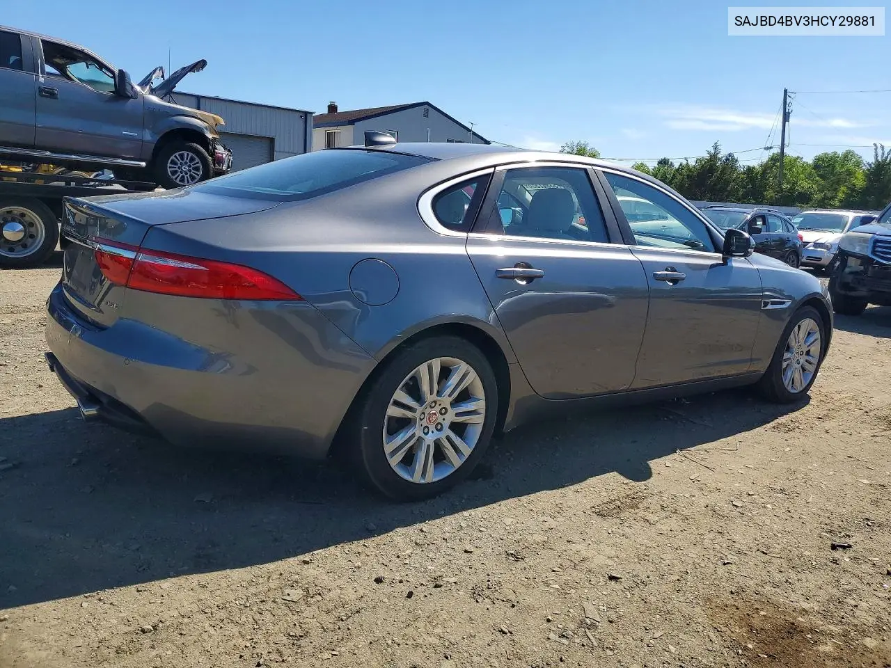 2017 Jaguar Xf Premium VIN: SAJBD4BV3HCY29881 Lot: 53347356