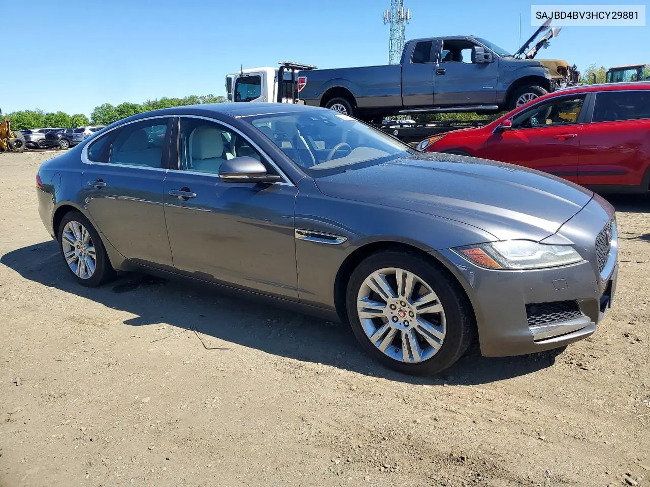 2017 Jaguar Xf Premium VIN: SAJBD4BV3HCY29881 Lot: 53347356
