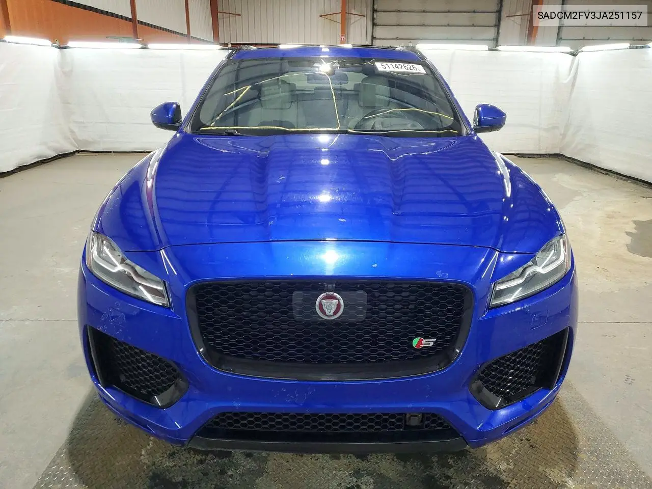 2018 Jaguar F-Pace S VIN: SADCM2FV3JA251157 Lot: 51142626