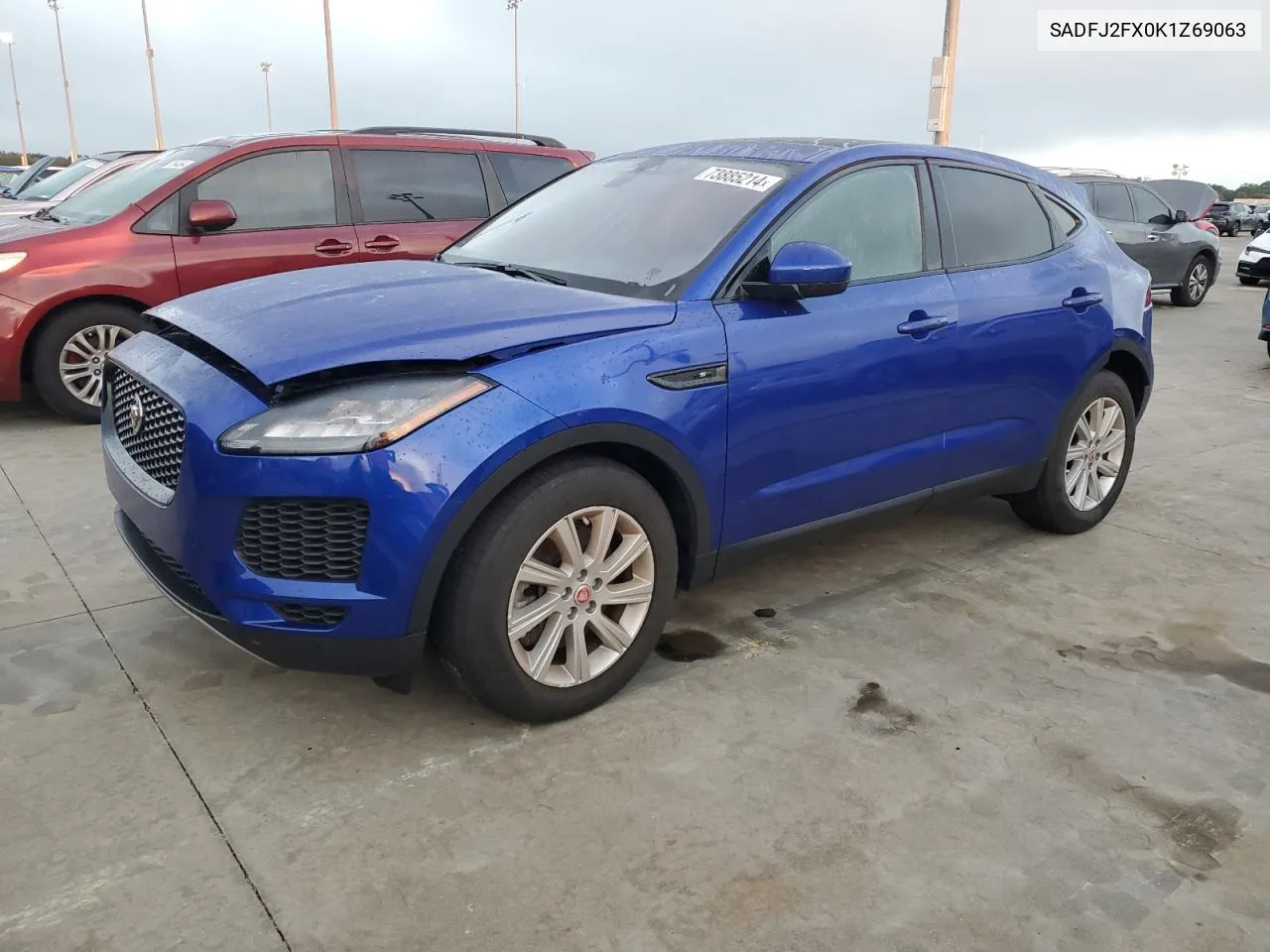 SADFJ2FX0K1Z69063 2019 Jaguar E-Pace S