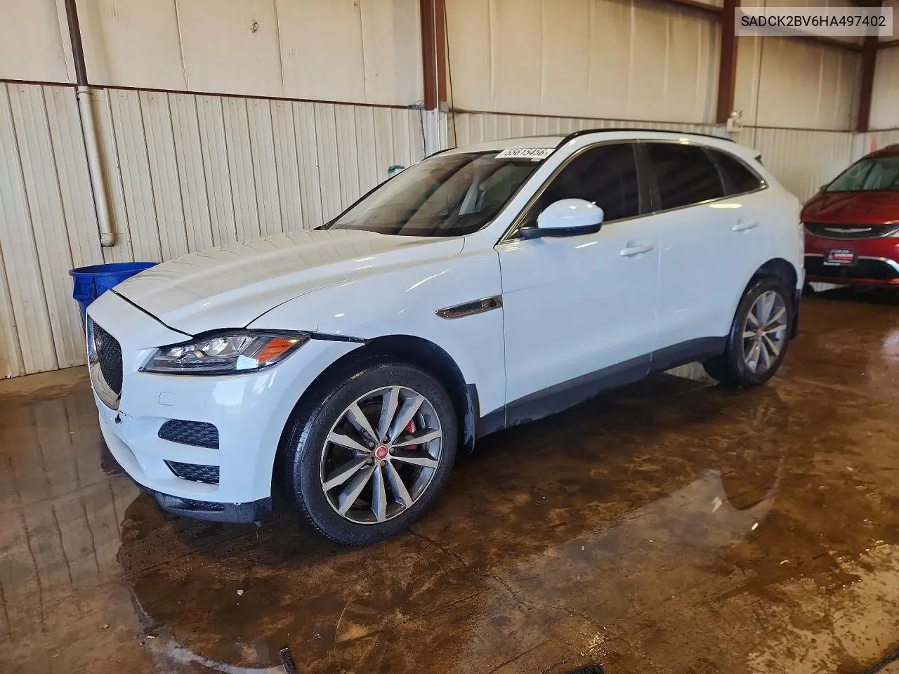 2017 Jaguar F-Pace Prestige VIN: SADCK2BV6HA497402 Lot: 55615456