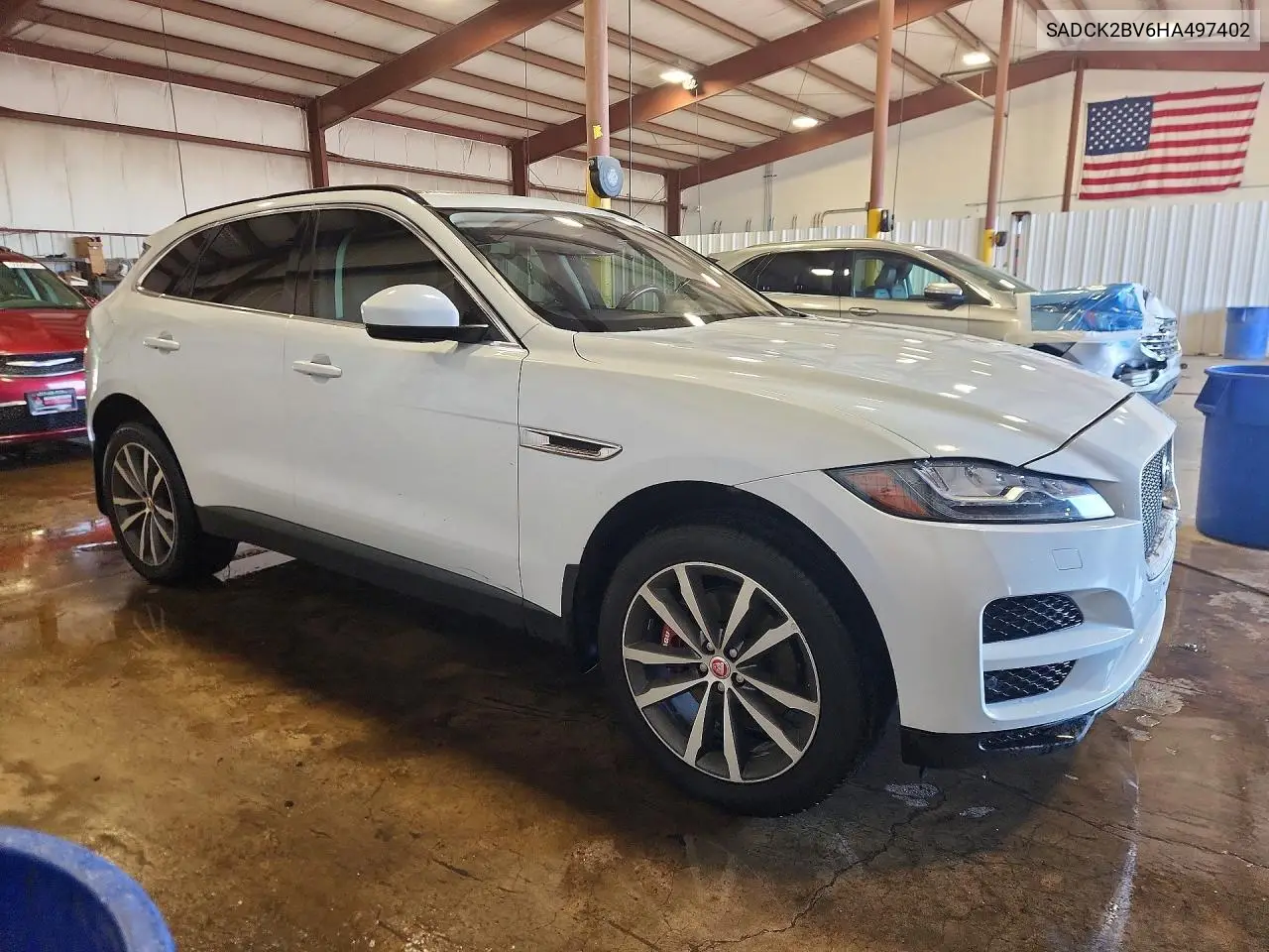 2017 Jaguar F-Pace Prestige VIN: SADCK2BV6HA497402 Lot: 55615456