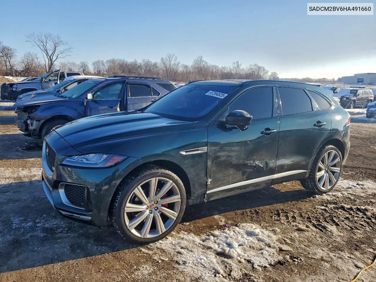 SADCM2BV6HA491660 2017 Jaguar F-Pace S