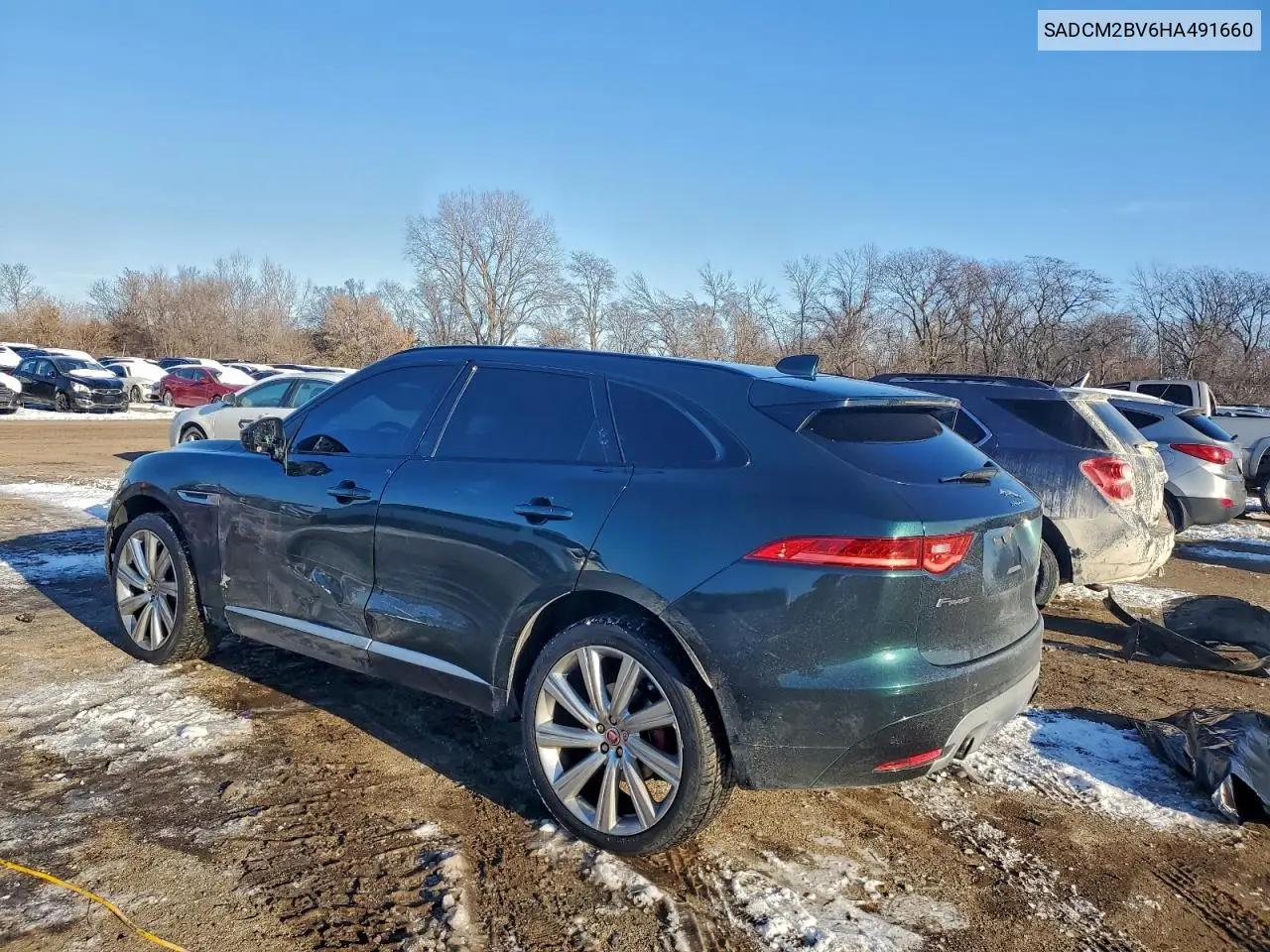 SADCM2BV6HA491660 2017 Jaguar F-Pace S