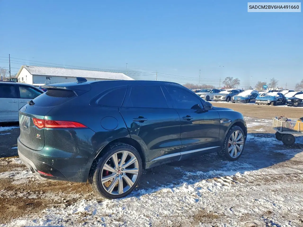 SADCM2BV6HA491660 2017 Jaguar F-Pace S