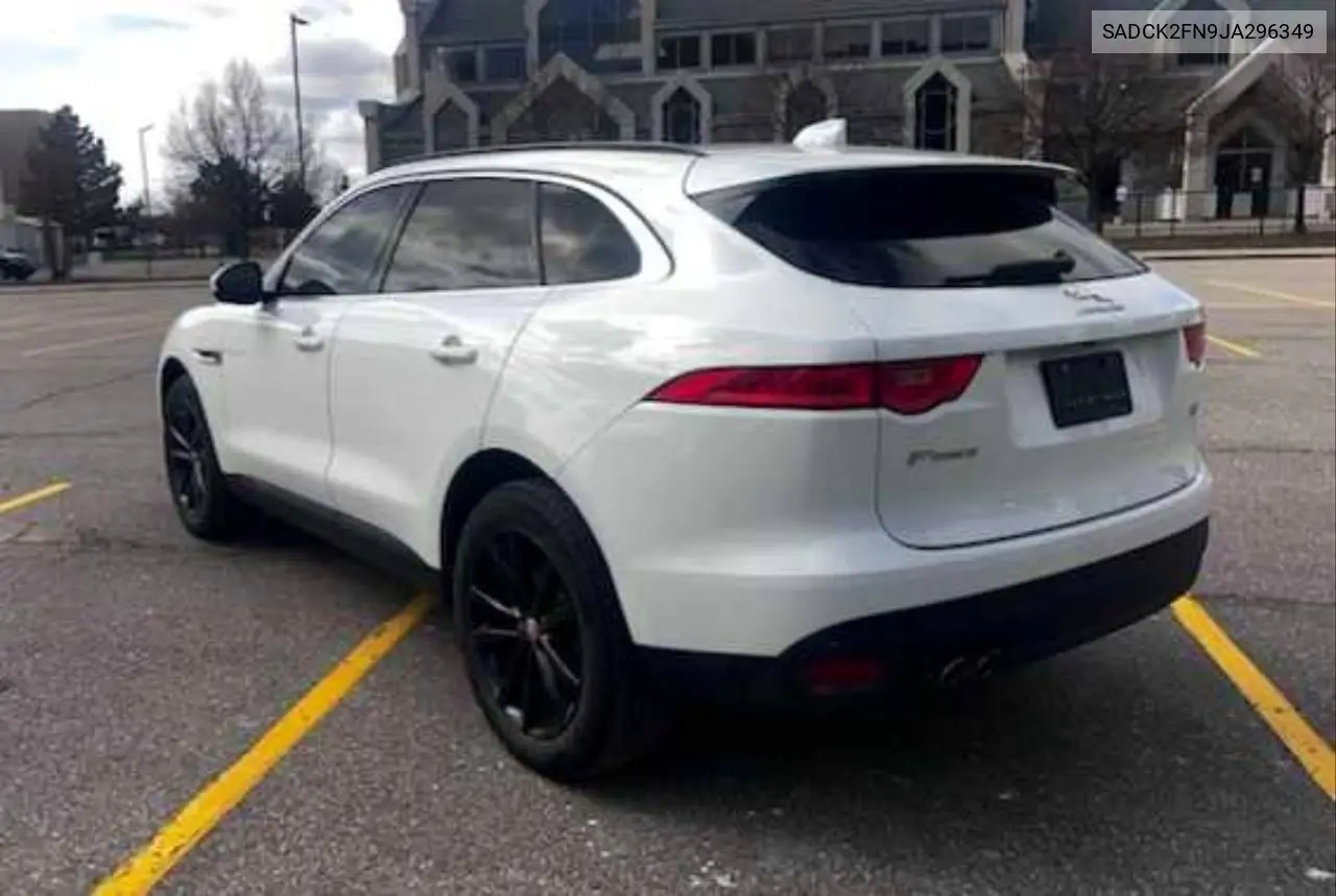 SADCK2FN9JA296349 2018 Jaguar F-Pace Prestige