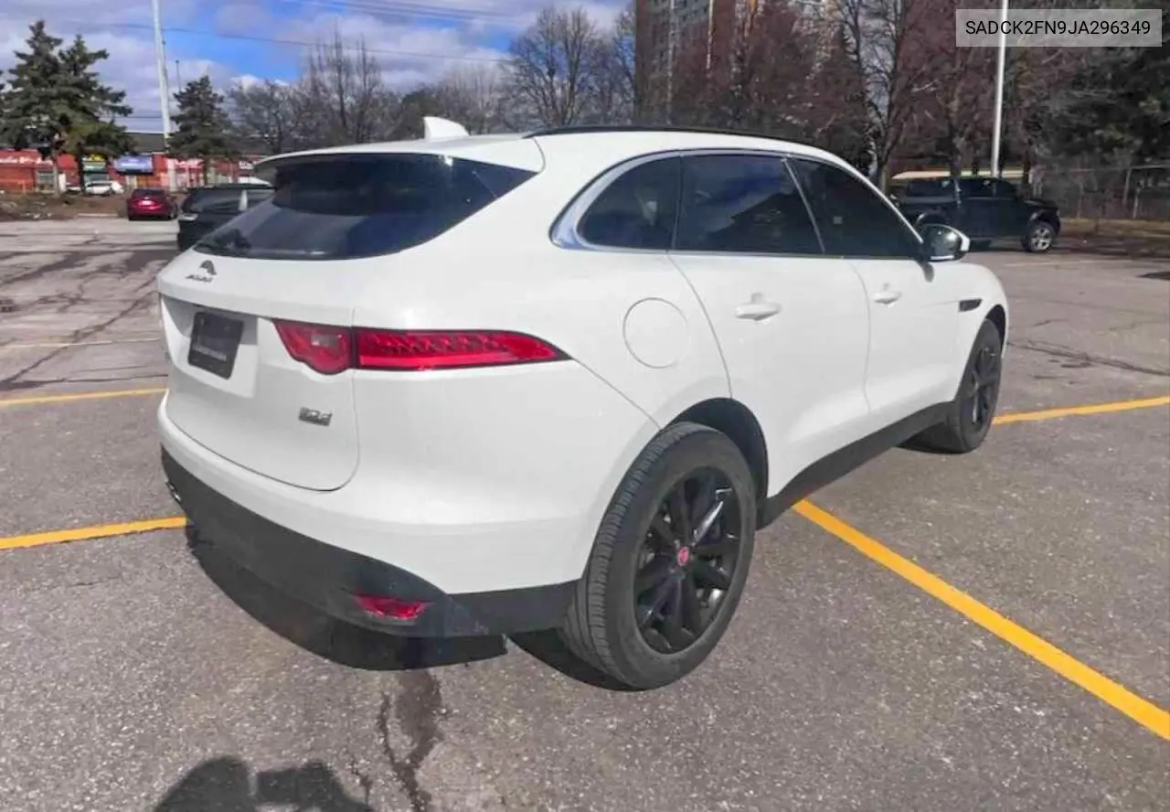 SADCK2FN9JA296349 2018 Jaguar F-Pace Prestige