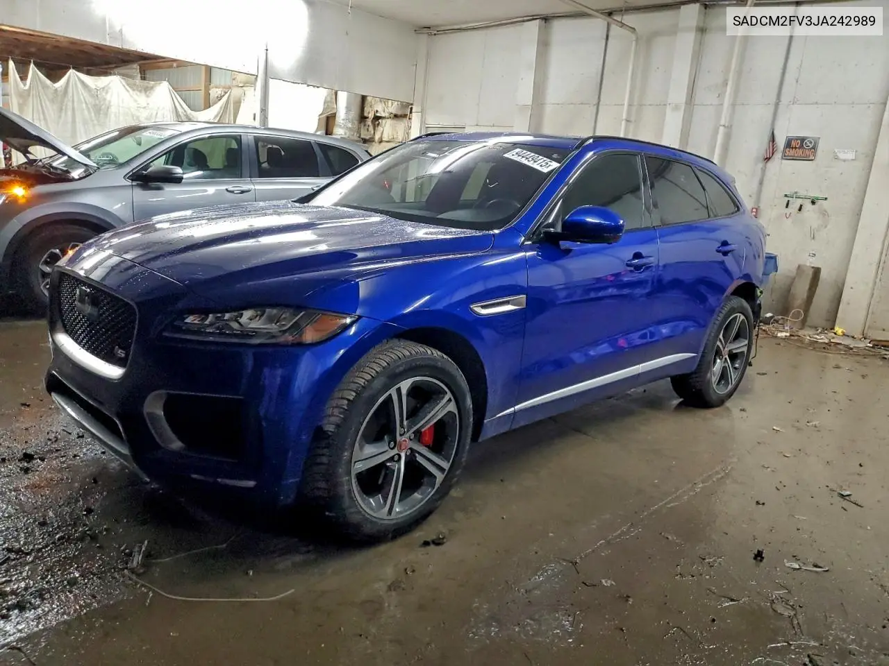 SADCM2FV3JA242989 2018 Jaguar F-Pace S