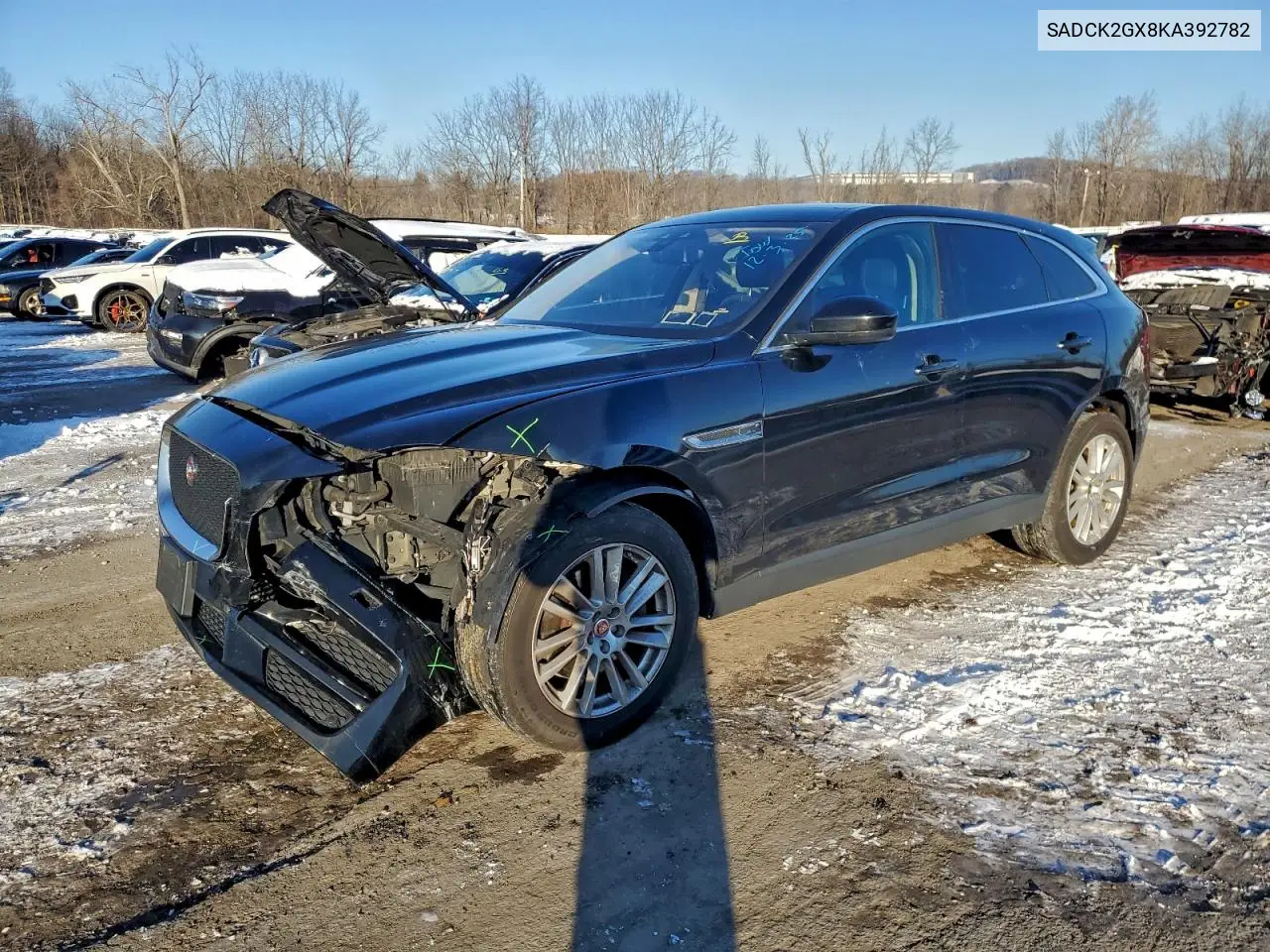 SADCK2GX8KA392782 2019 Jaguar F-Pace Prestige