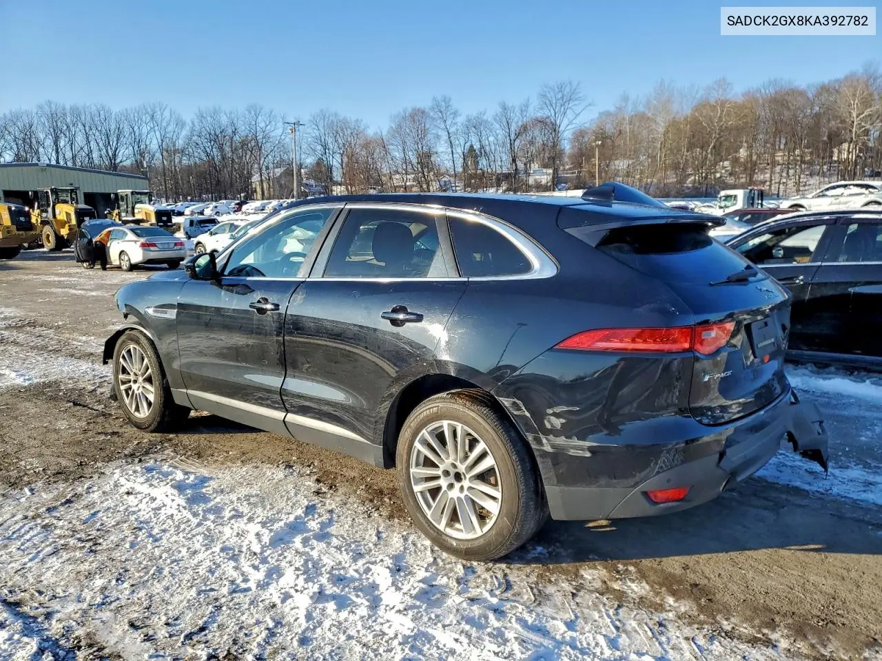 SADCK2GX8KA392782 2019 Jaguar F-Pace Prestige