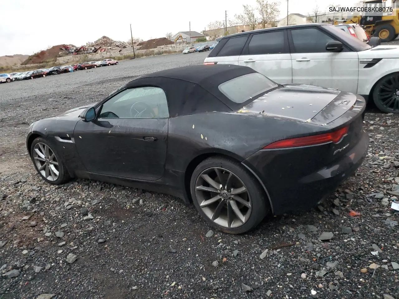 SAJWA6FC0E8K08076 2014 Jaguar F-Type S
